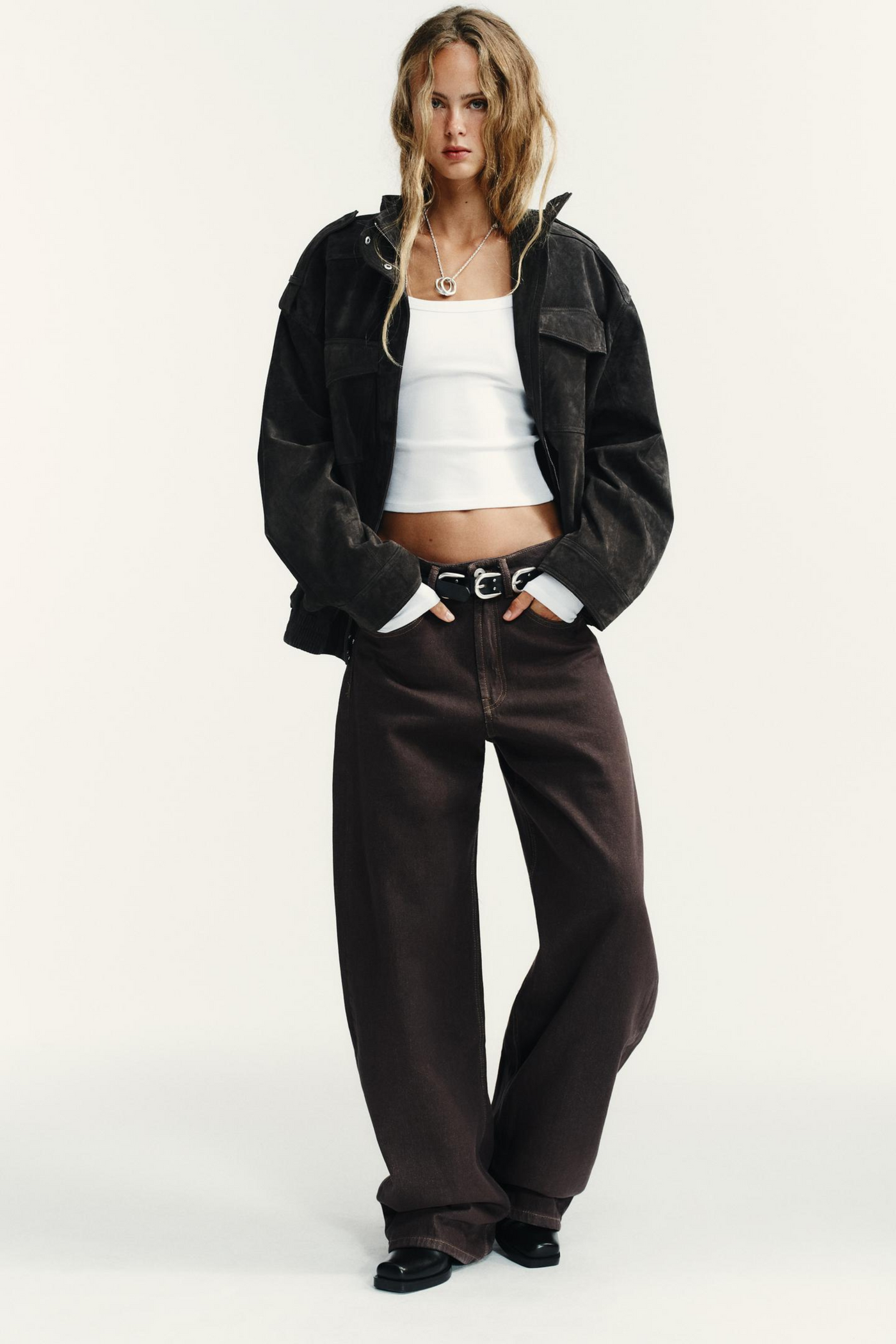 Veste Suede Isoria