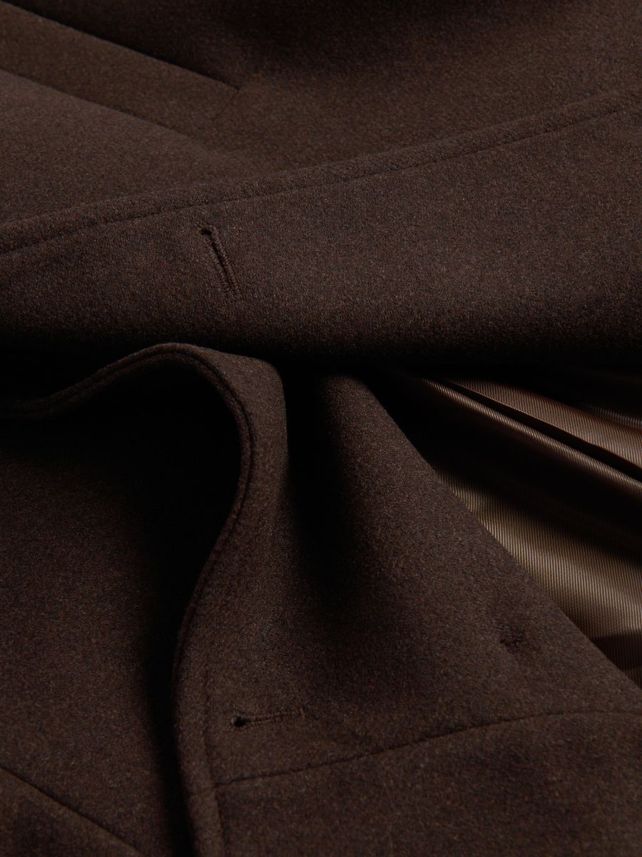 Veste courte en laine mélangée