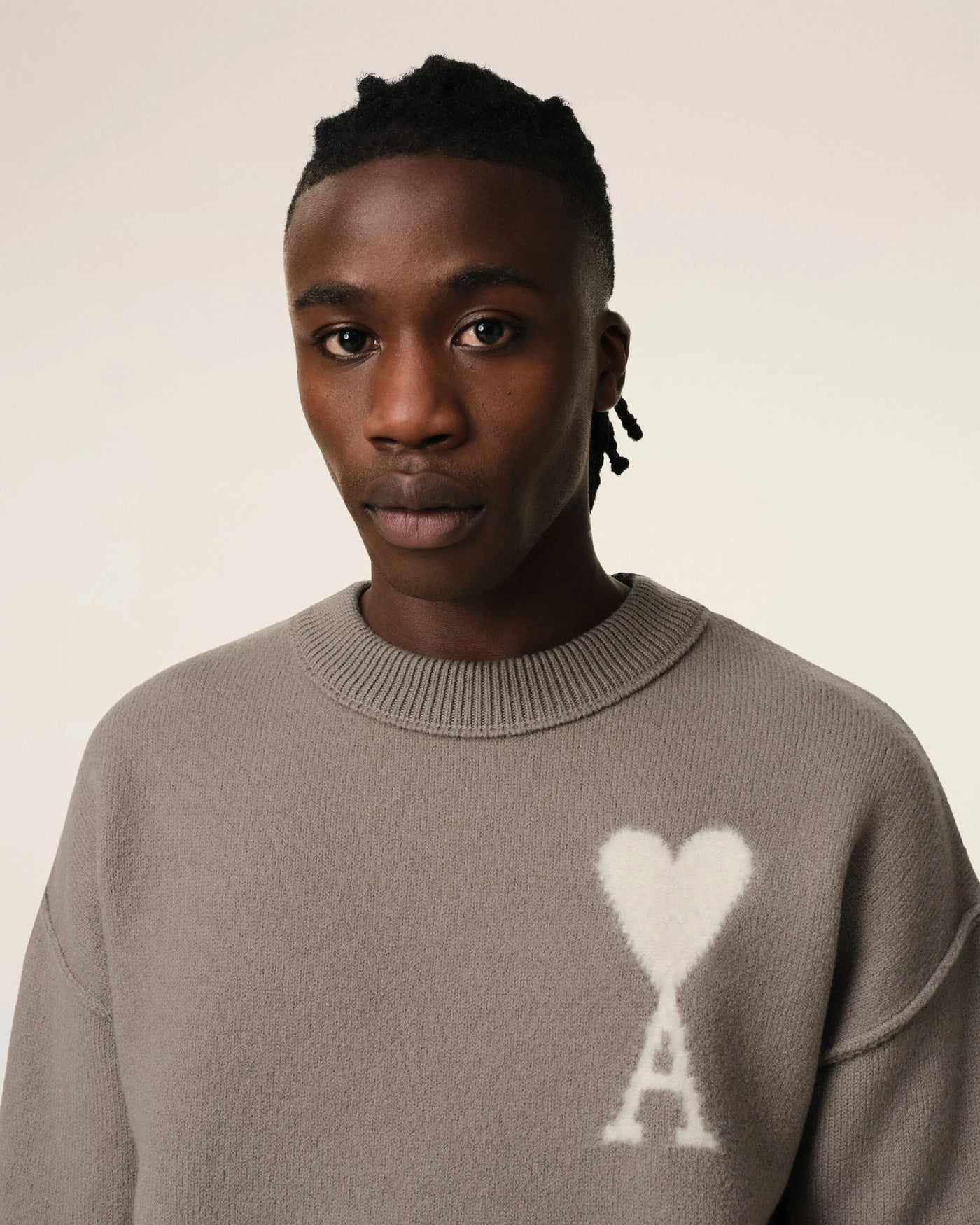 Pull Ami Paris Coeur en laine