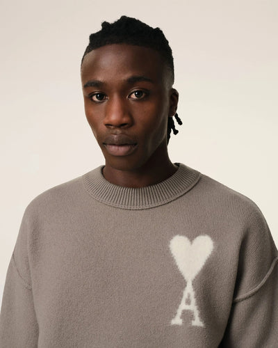 Pull Ami Paris Coeur en laine