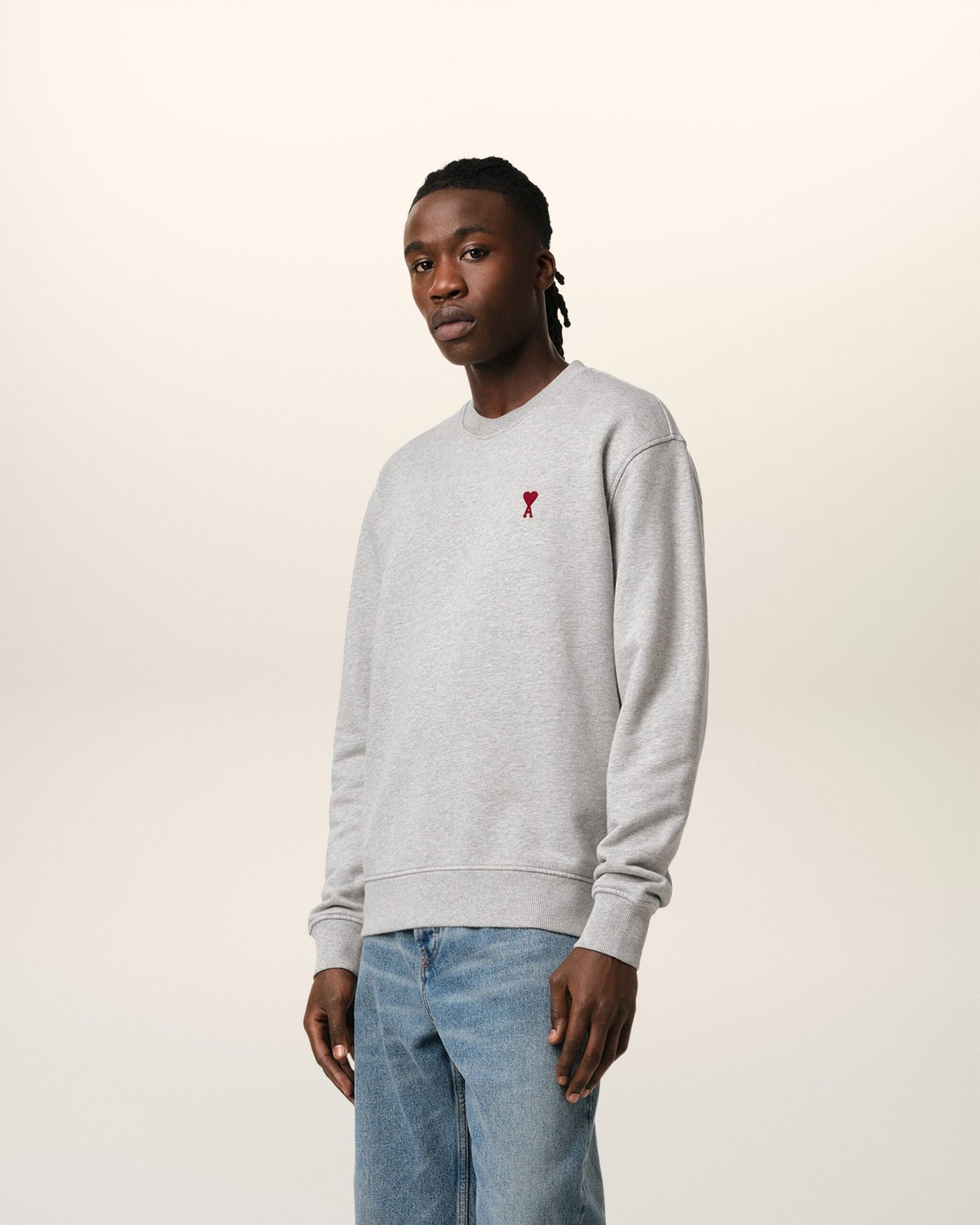 Pull Ami Paris Coeur en coton