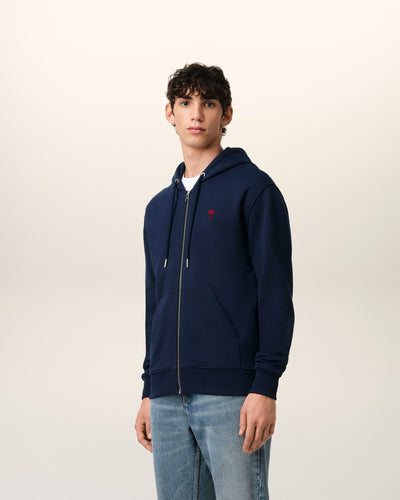 Hoodie zippé Ami Paris