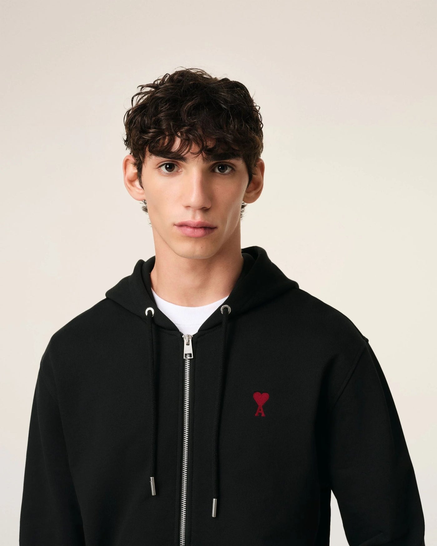 Hoodie zippé Ami Paris
