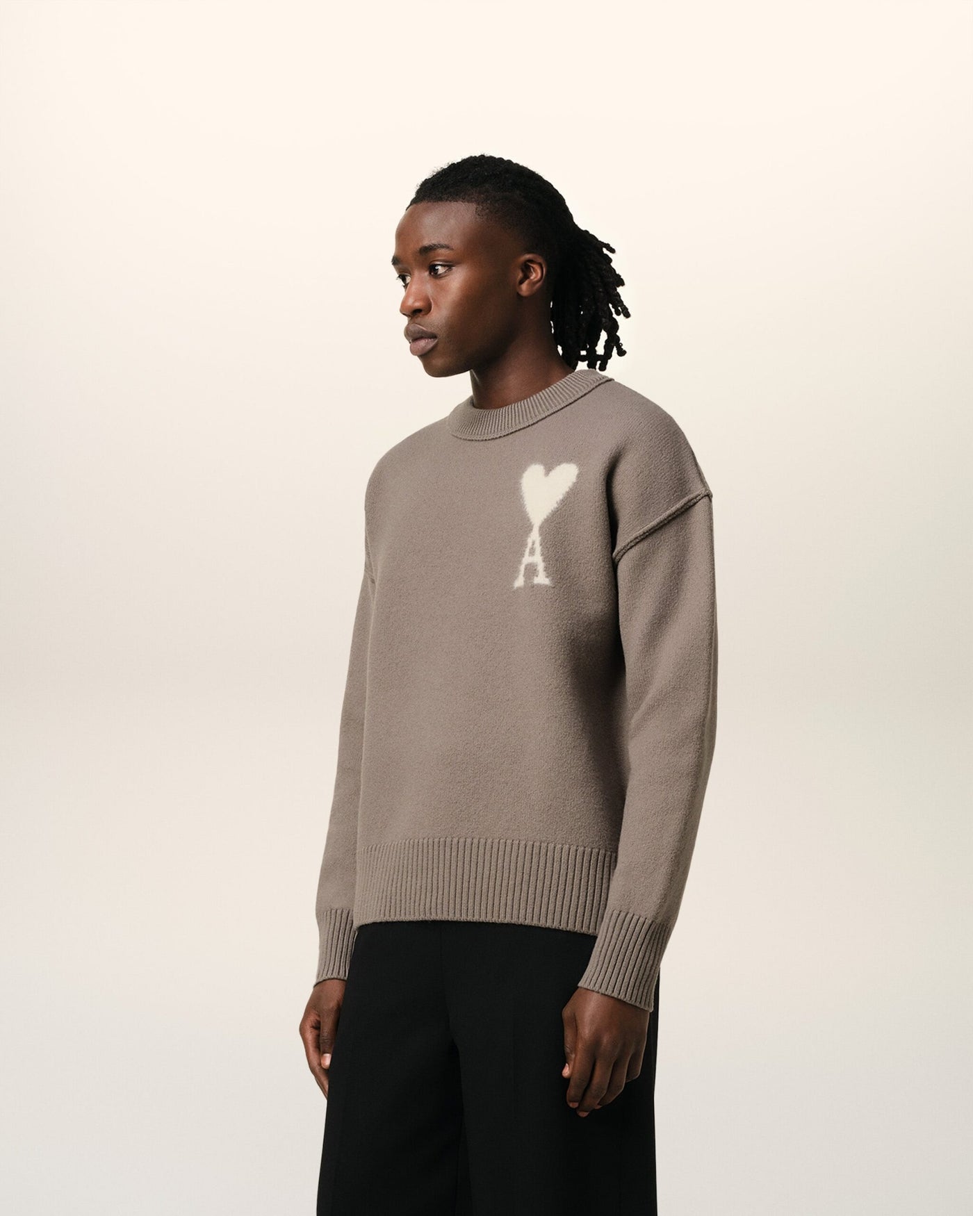 Pull Ami Paris Coeur en laine