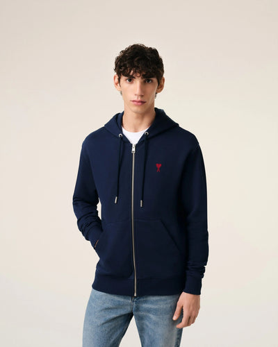 Hoodie zippé Ami Paris