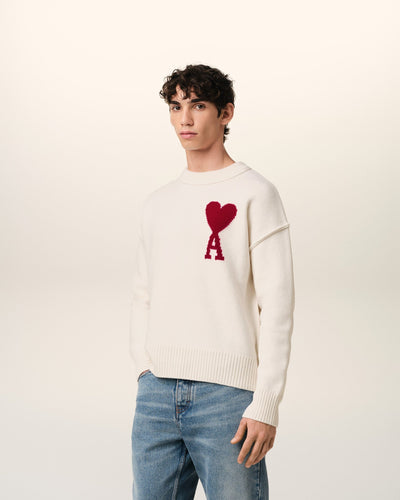 Pull Ami Paris Coeur en laine