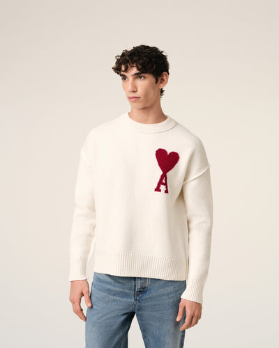 Pull Ami Paris Coeur en laine