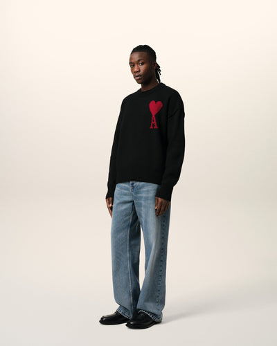 Pull Ami Paris Coeur en laine