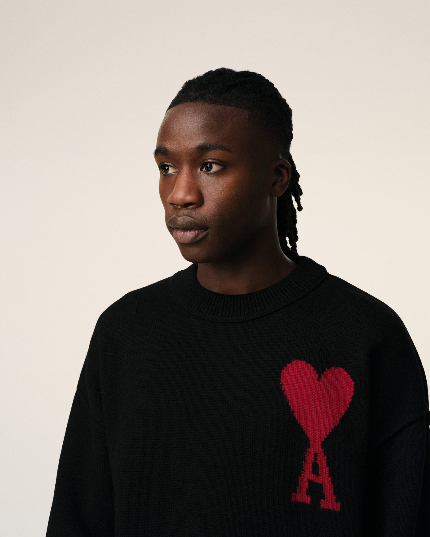 Pull Ami Paris Coeur en laine