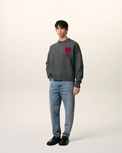 Pull Ami Paris Coeur en laine