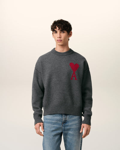 Pull Ami Paris Coeur en laine