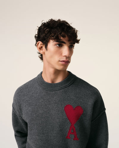 Pull Ami Paris Coeur en laine